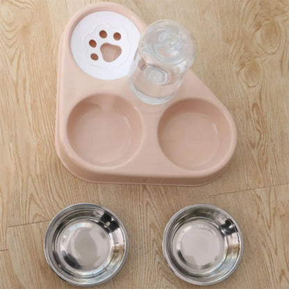 Mobile Unplugged Cat Drinking Bowl for Dogs