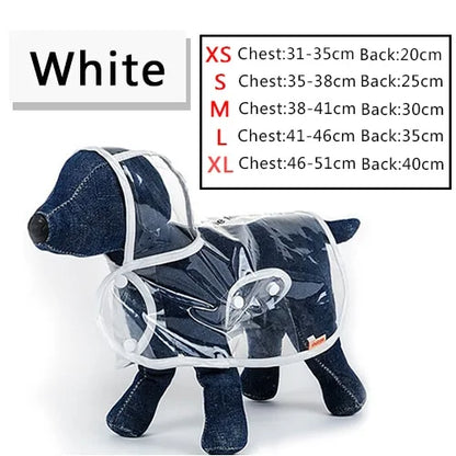 Manteau de pluie  imperméable pour petit chien -- Small Dog waterproof Raincoat